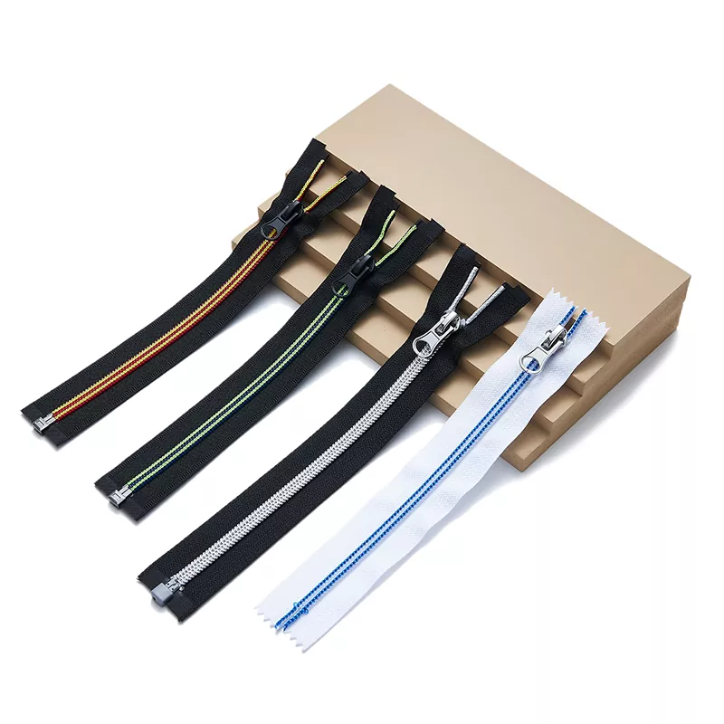 Környezetbarát újrahasznosított nylon cipzár