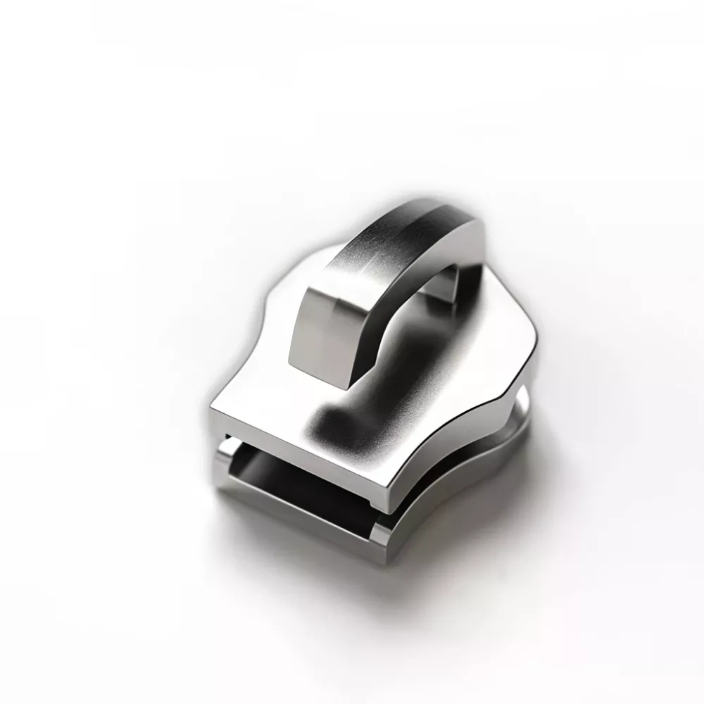 Nem zárható csúszka fém cipzárhoz