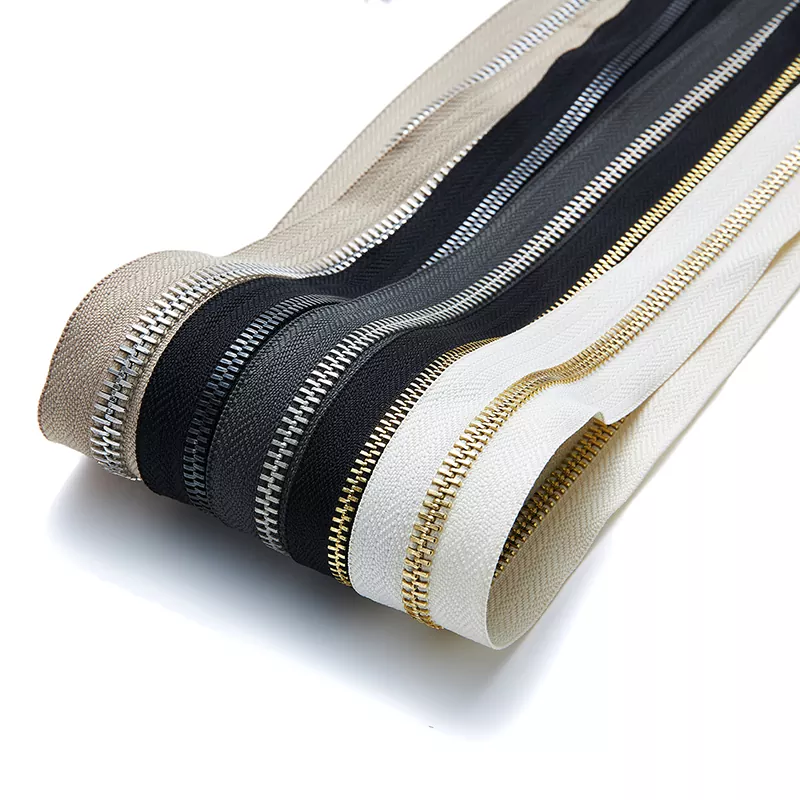 Szabványos fém cipzár