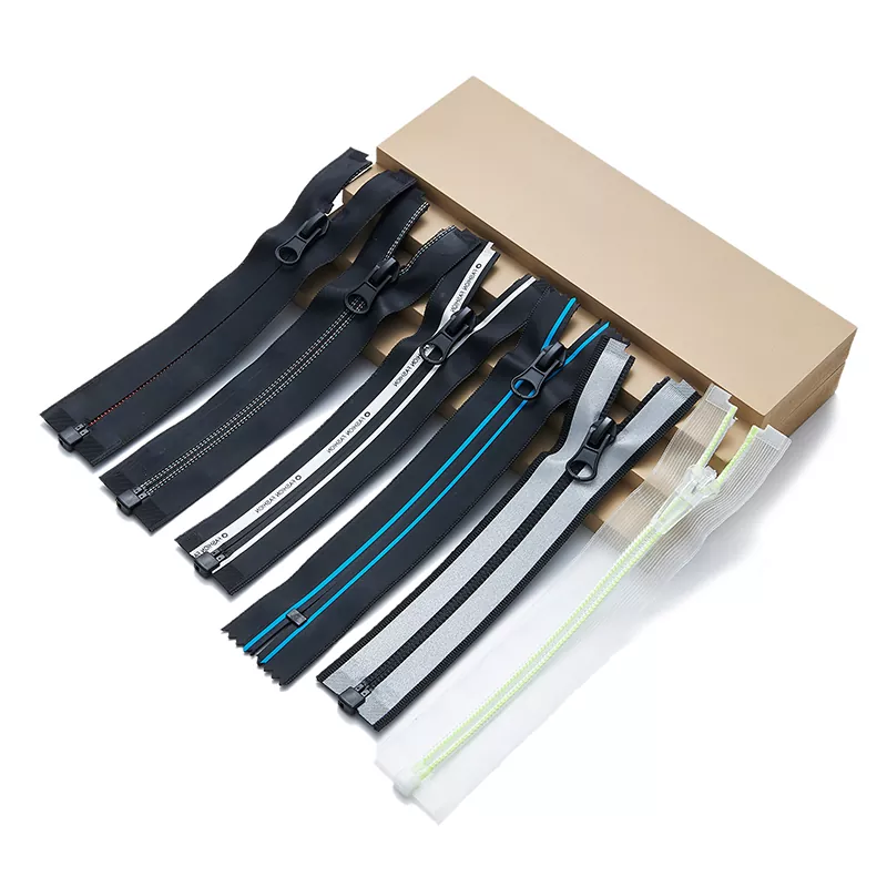 Vízálló nylon cipzár